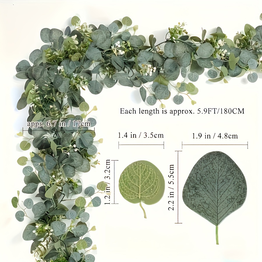Венок из искусственного эвкали – обзор и цена Eucalyptus Preserved