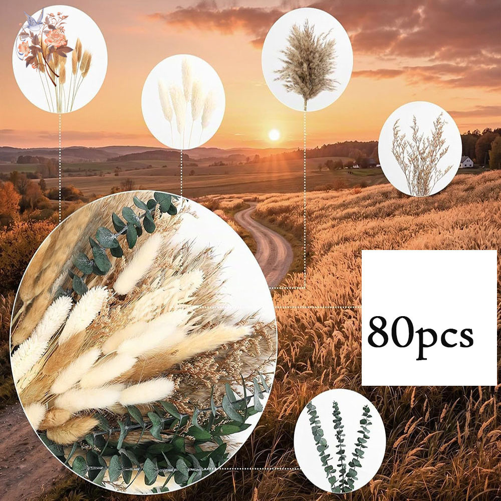 80 шт. Натуральный букет из су – обзор и цена Eucalyptus Preserved